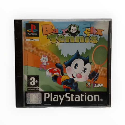 Jeu Baby Felix Tennis complet pour PlayStation 1 version PAL FR