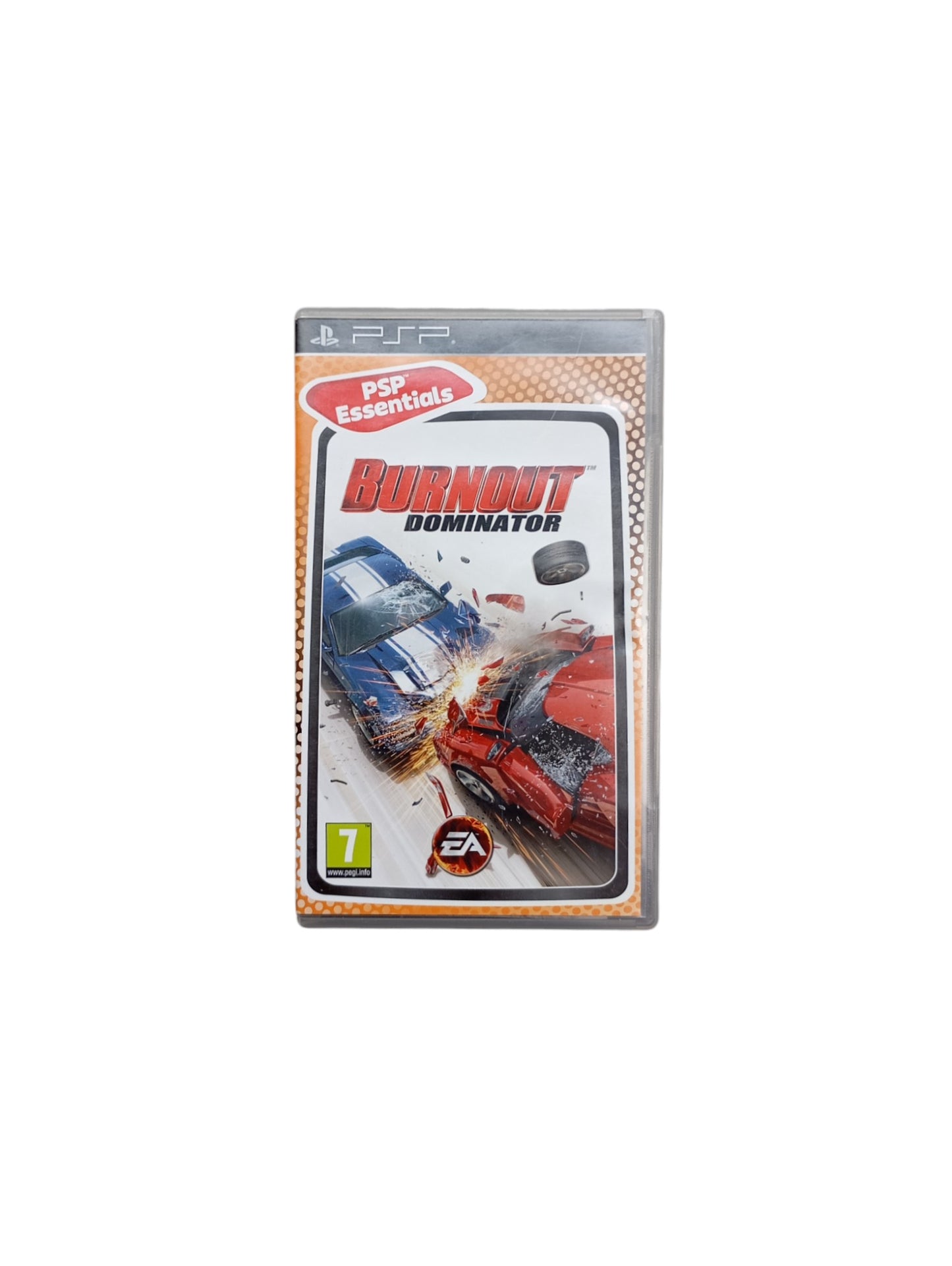 Burnout Dominator PSP Essentials complet en boîte avec UMD