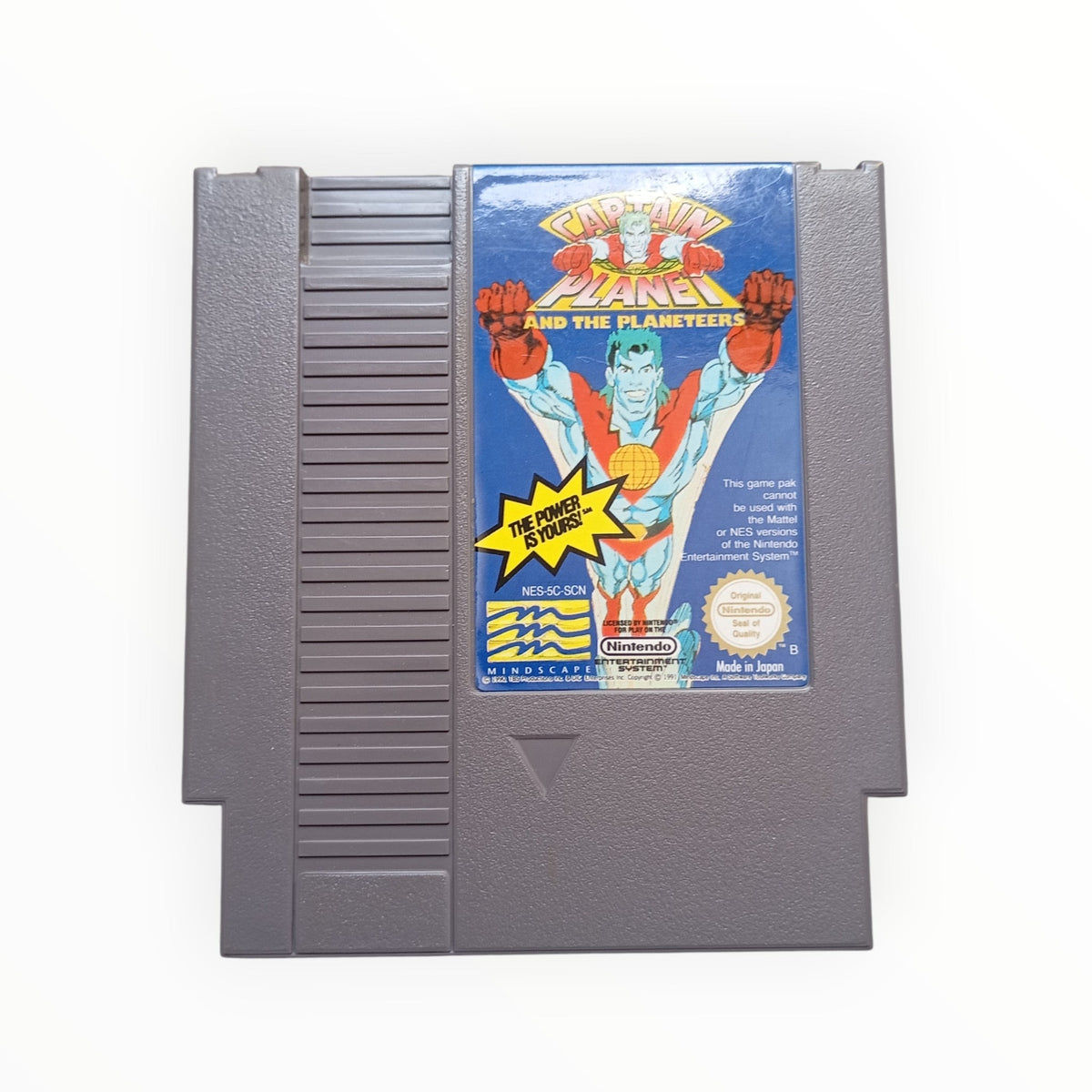 Captain Planet and the Planeteers – Nintendo NES (avec notice) UKV - Masaru