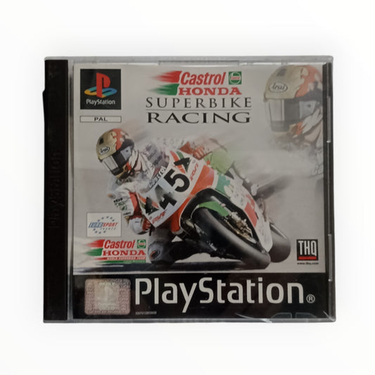 Castrol Honda Superbike Racing PS1 complet avec boîte et notice