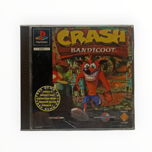 Crash Bandicoot PlayStation 1 PS1 complet avec notice