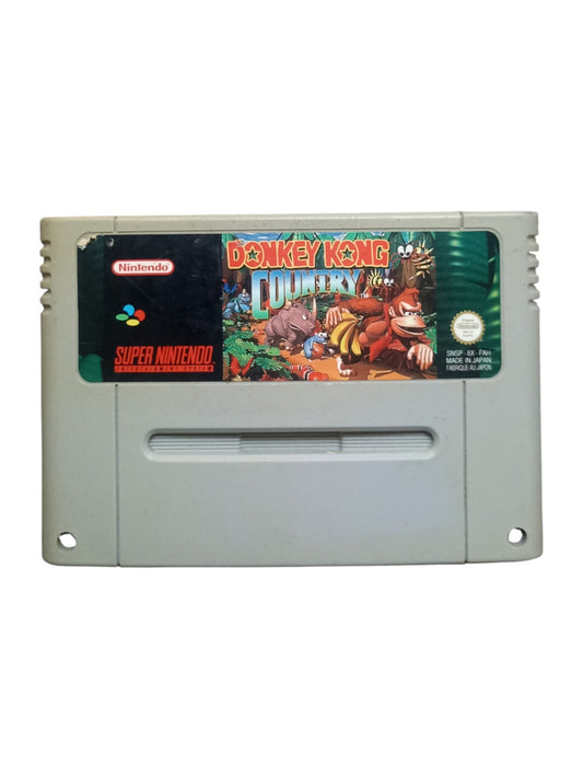 Donkey Kong Country – Super Nintendo (cartouche loose, PAL) - Masaru