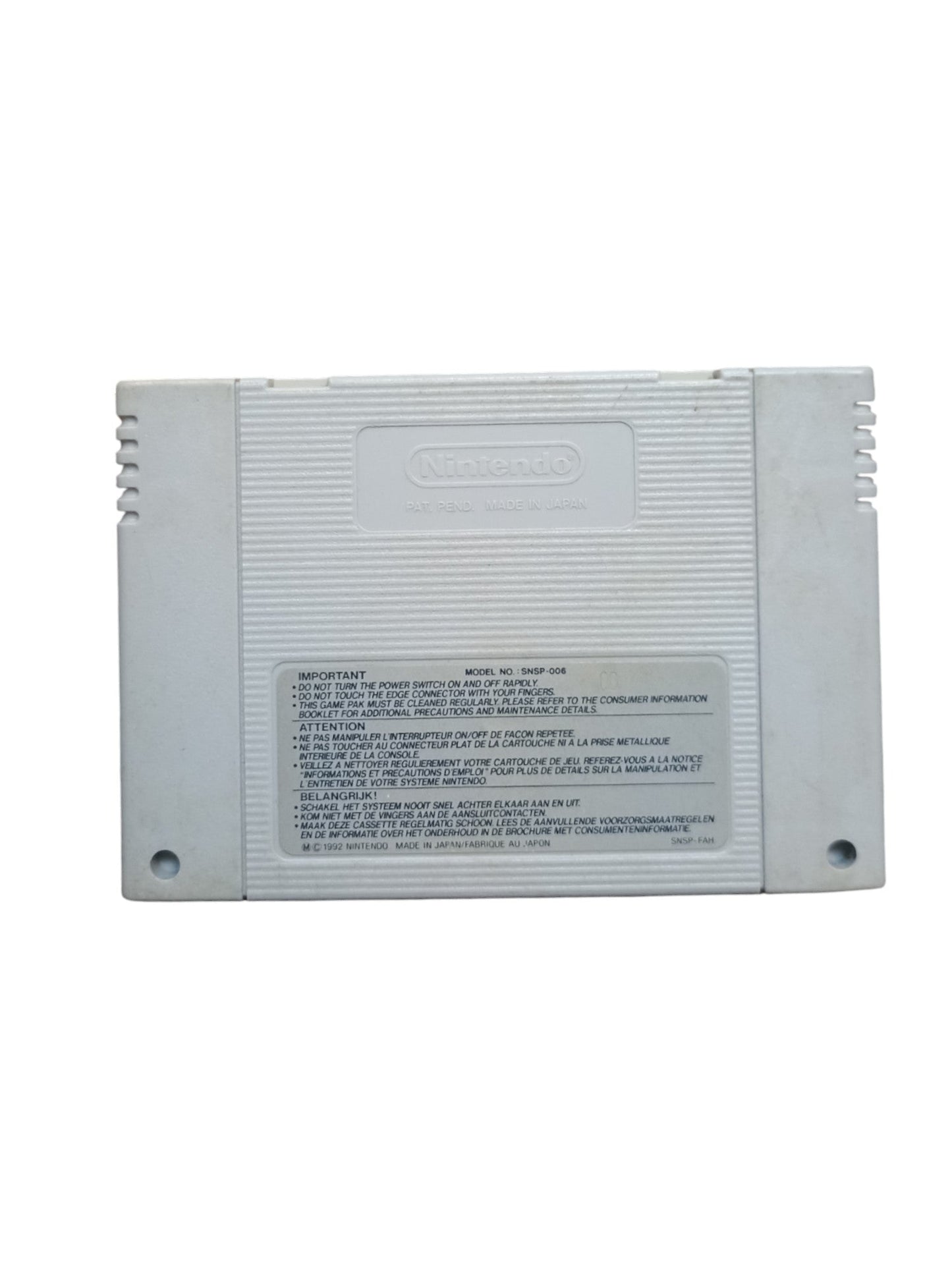 Donkey Kong Country – Super Nintendo (cartouche loose, PAL) - Masaru