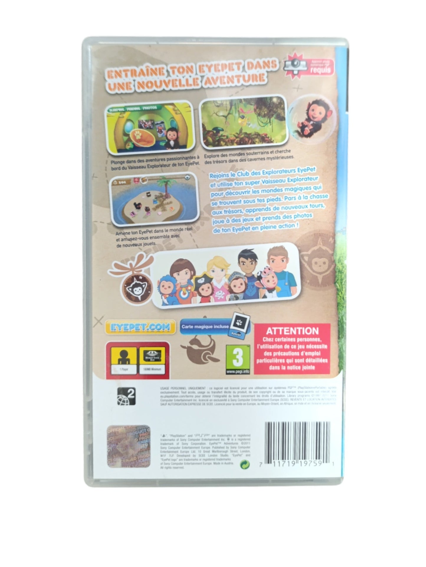 EyePet – Playstation Portable (Complet) - Masaru