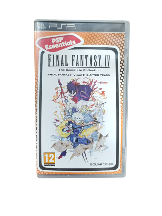 Final Fantasy IV The Complete Collection PSP Essentials version ETR complet avec boîte et notice