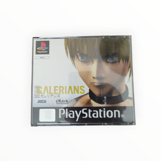 Jeu Galerians complet sur PS1 avec boîte, notice et disques originaux version PAL
