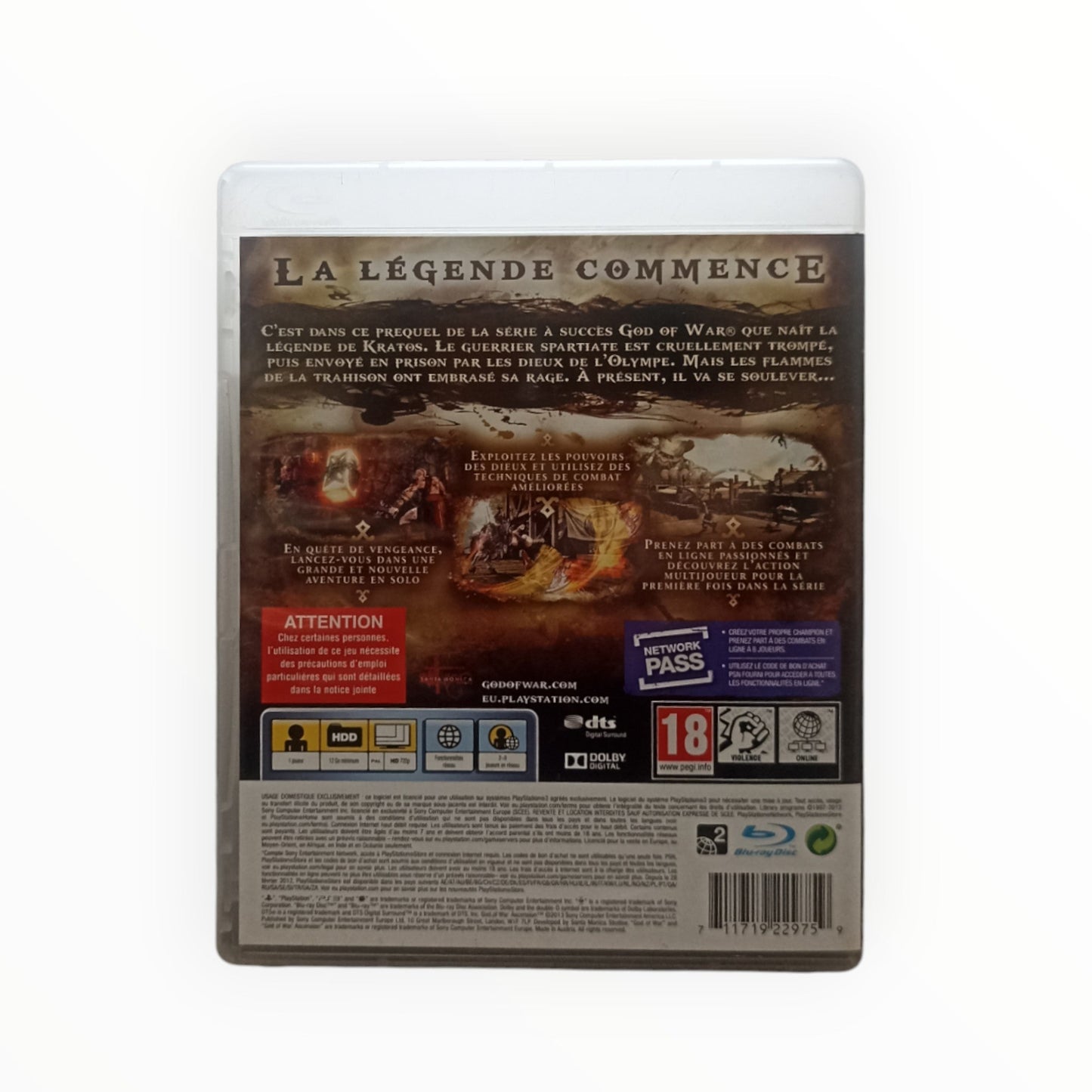 God of War: Ascension – PlayStation 3 (PS3) – Complet - Masaru