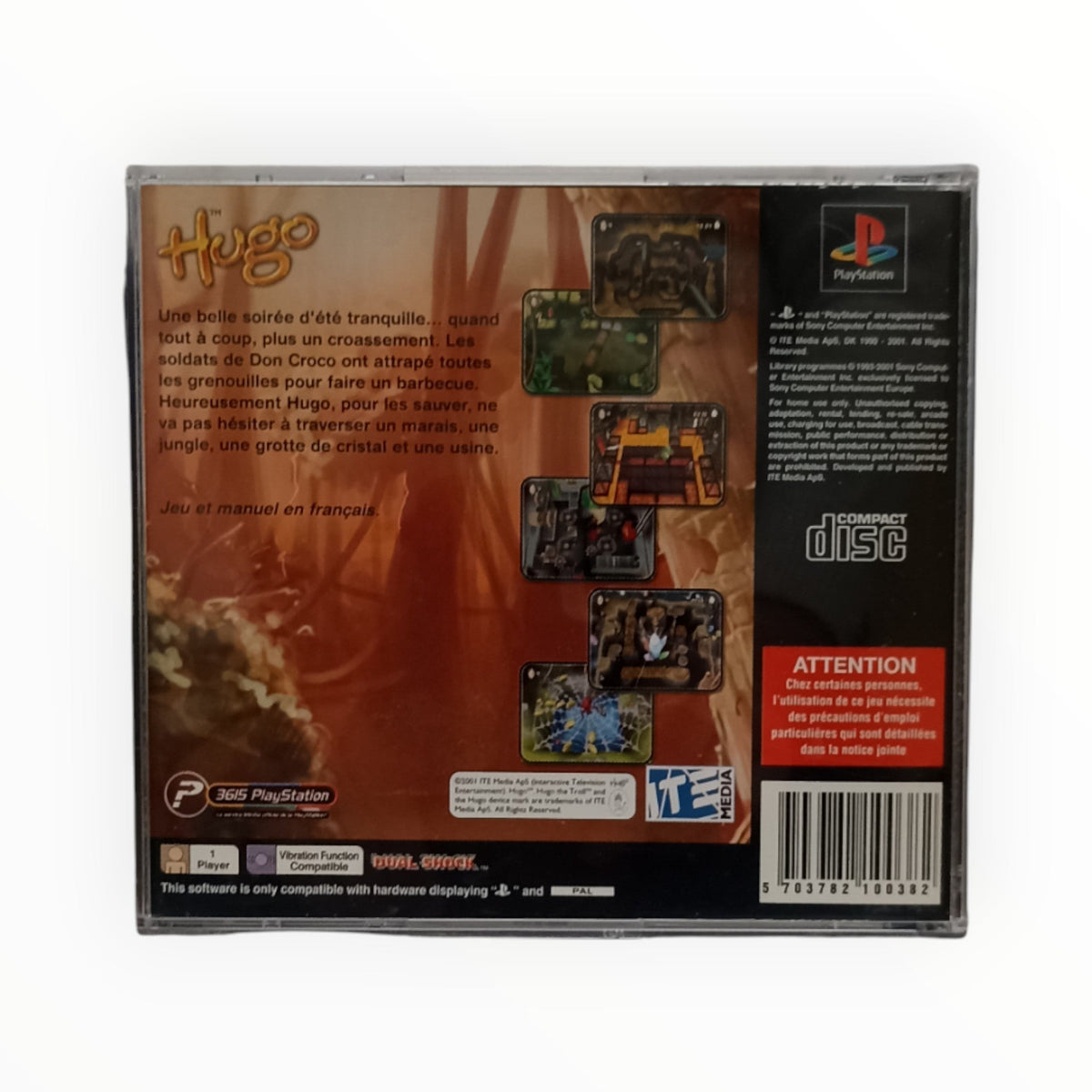 Hugo Frog Fighter – PlayStation 1 (Complet) - Masaru