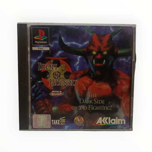 Iron and Blood Warriors of Ravenloft PlayStation 1 PS1 PAL sans notice