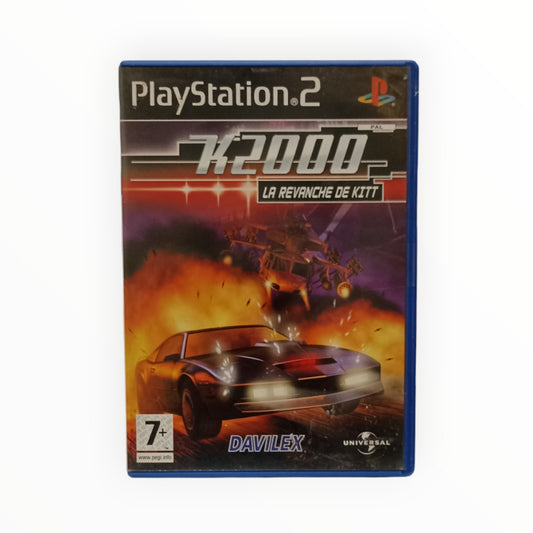 K2000 La Revanche de KITT PS2 complet avec boîte, disque et notice - Version PAL
