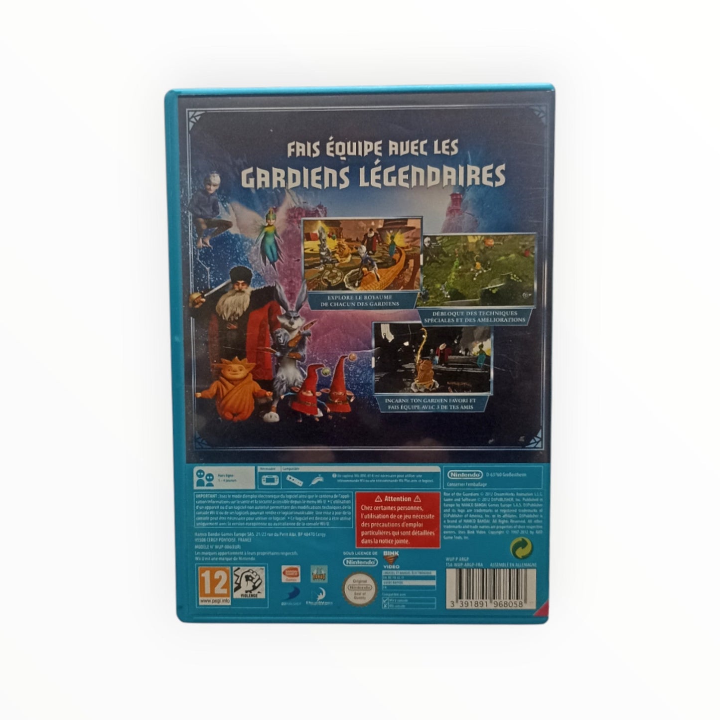 Les cinq légendes WII U - Masaru