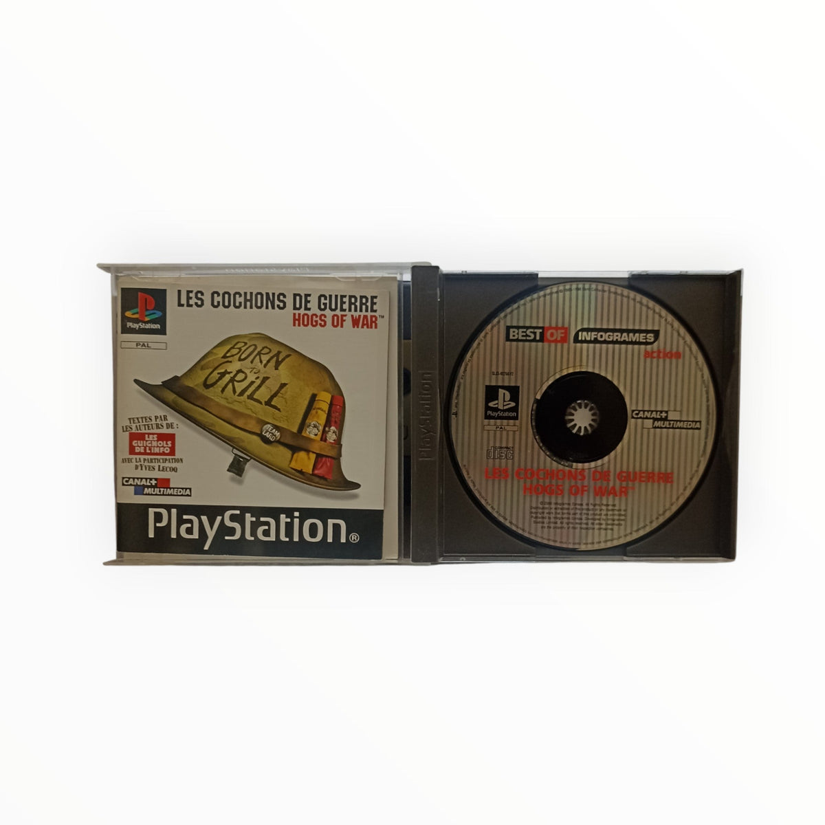 Les Cochons de Guerre (Hogs of War) – PlayStation 1 – Complet avec notice - Masaru