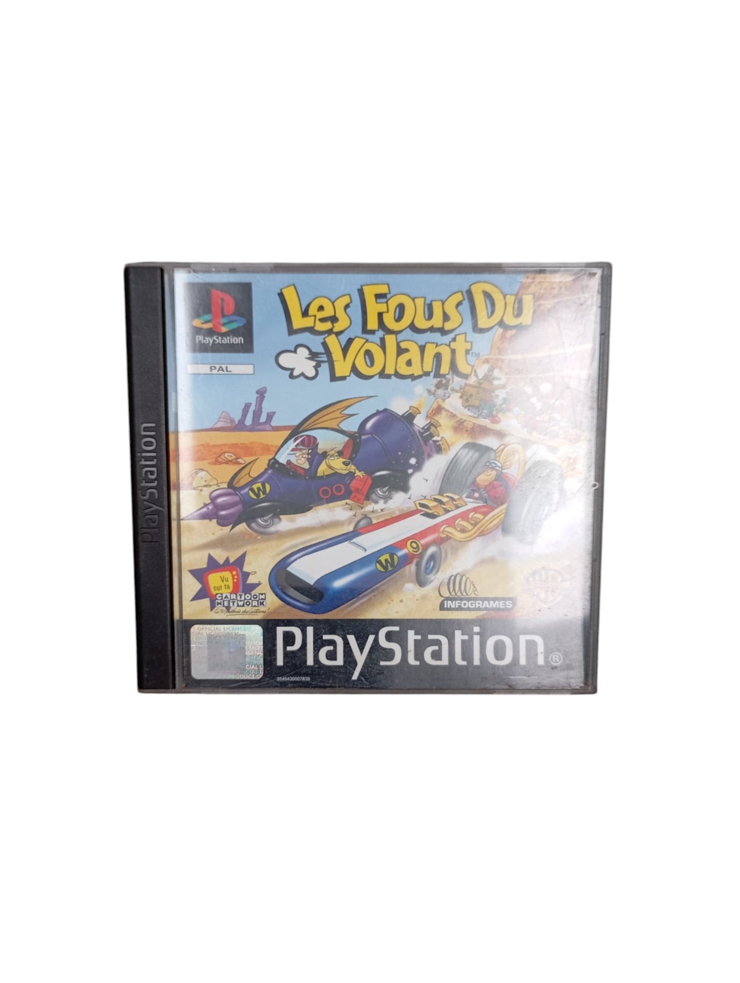 Les Fous du Volant PlayStation 1 PS1 complet en boîte avec disque et notice