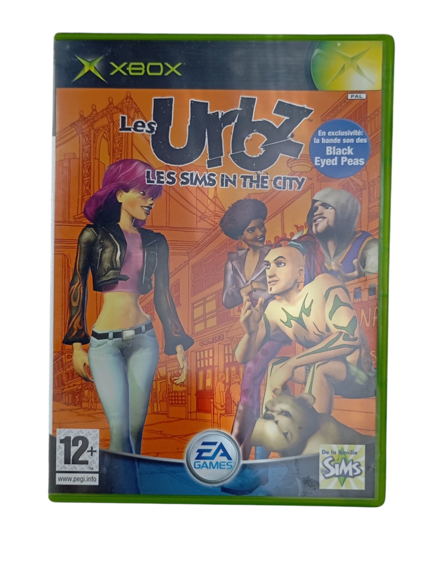 Les Urbz Les Sims in the City jeu original Xbox