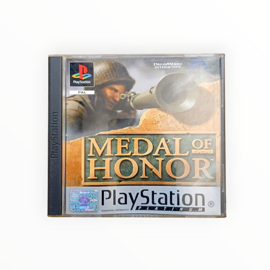 Medal of Honor PlayStation 1 Platinum complet avec notice