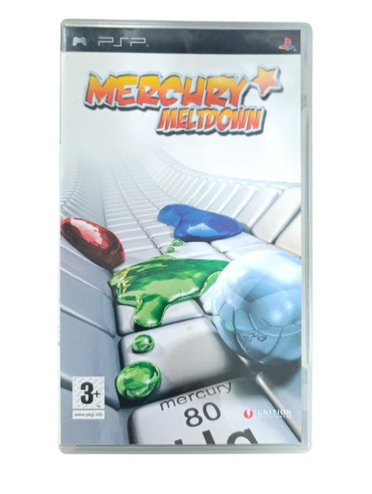 Mercury Meltdown PSP complet avec boîte et notice
