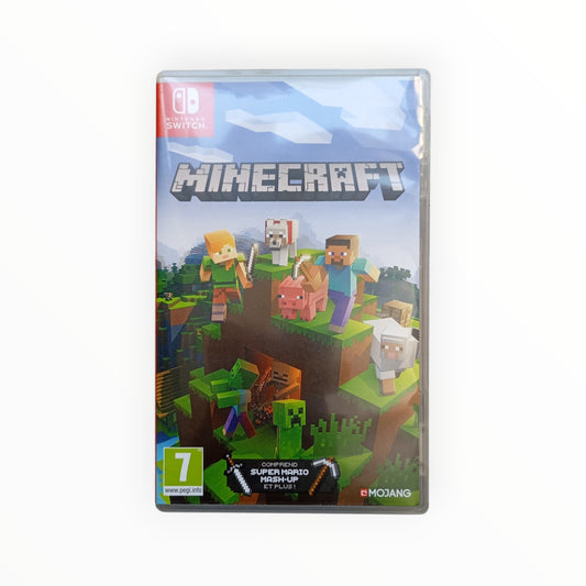 Minecraft Nintendo Switch version physique sans notice