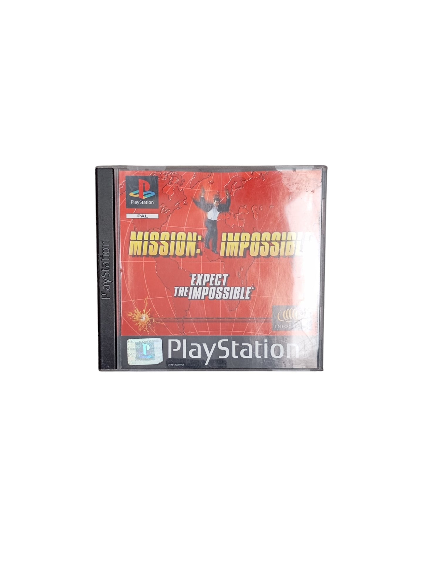Mission Impossible PlayStation 1 PS1 complet en boîte avec disque et notice