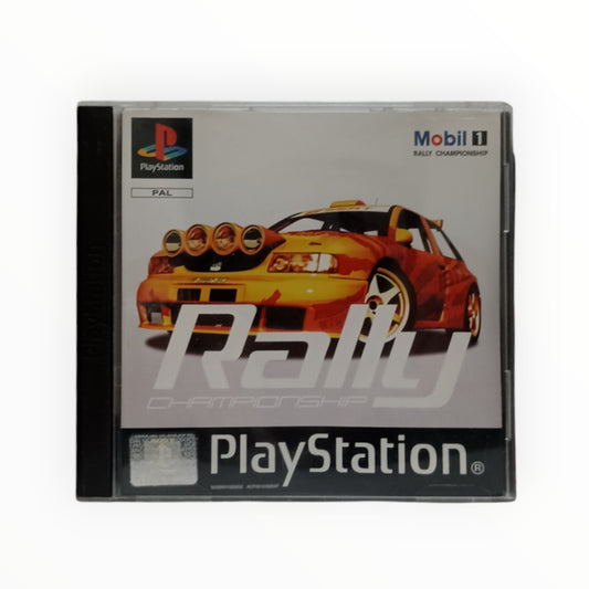 Jeu Mobil 1 Rally Championship complet pour PlayStation 1 version PAL FR