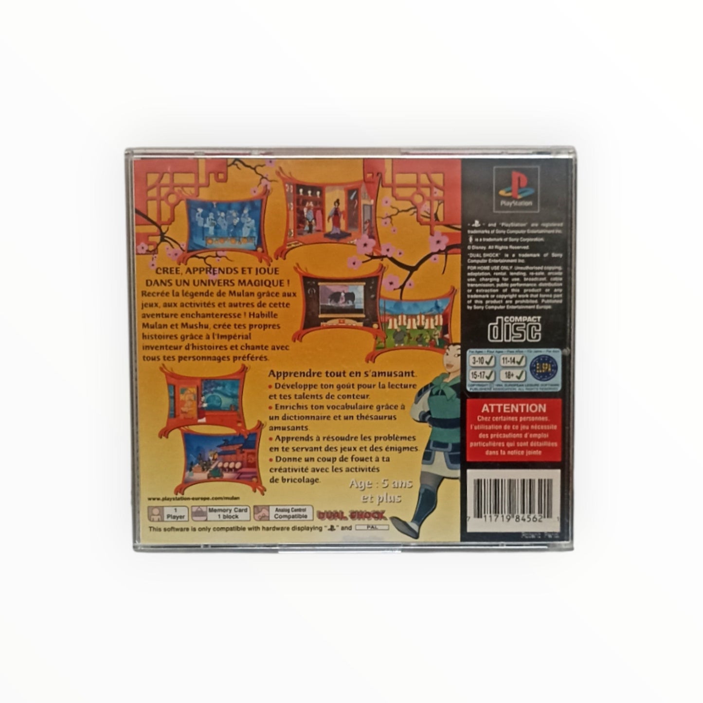 Mulan – Fais ton histoire ! Playstation 1 (PS1) - Masaru