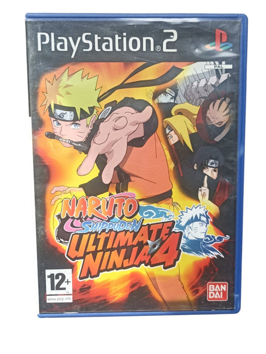 Naruto Shippuden: Ultimate Ninja 4 – PS2 (jeu original sans notice) - Masaru