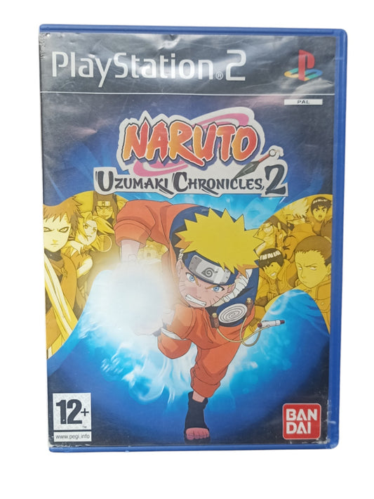 Naruto Uzumaki Chronicles 2 jeu original PS2 sans notice