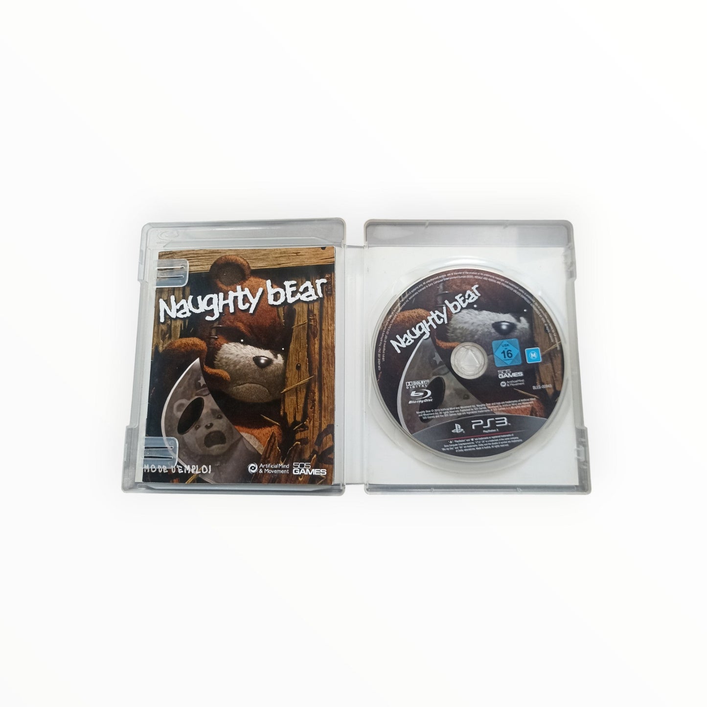 Naughty Bear Playstation 3 (PS3) - Masaru