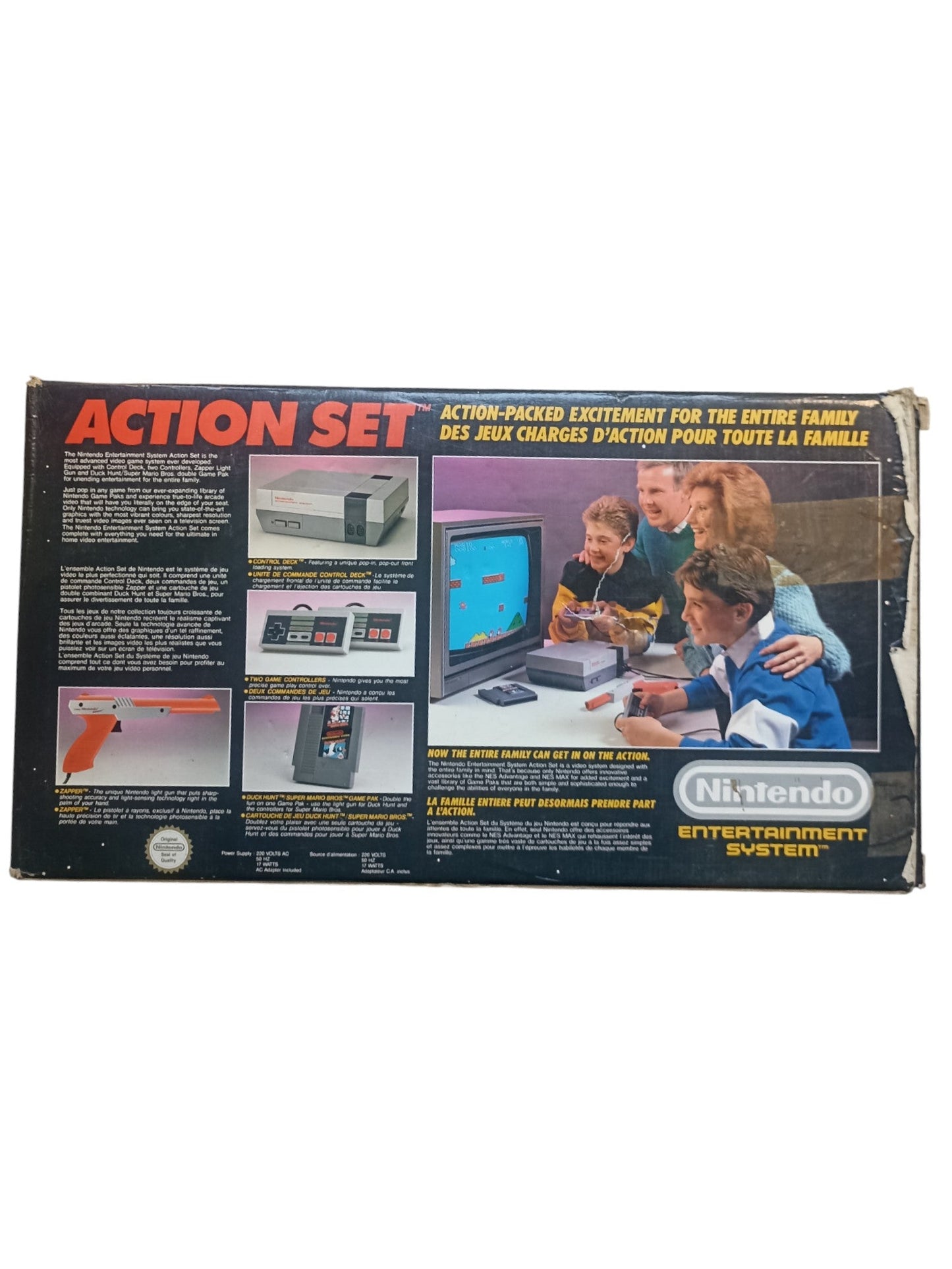 Nintendo Entertainment System (NES) – Action Set en boîte - Masaru
