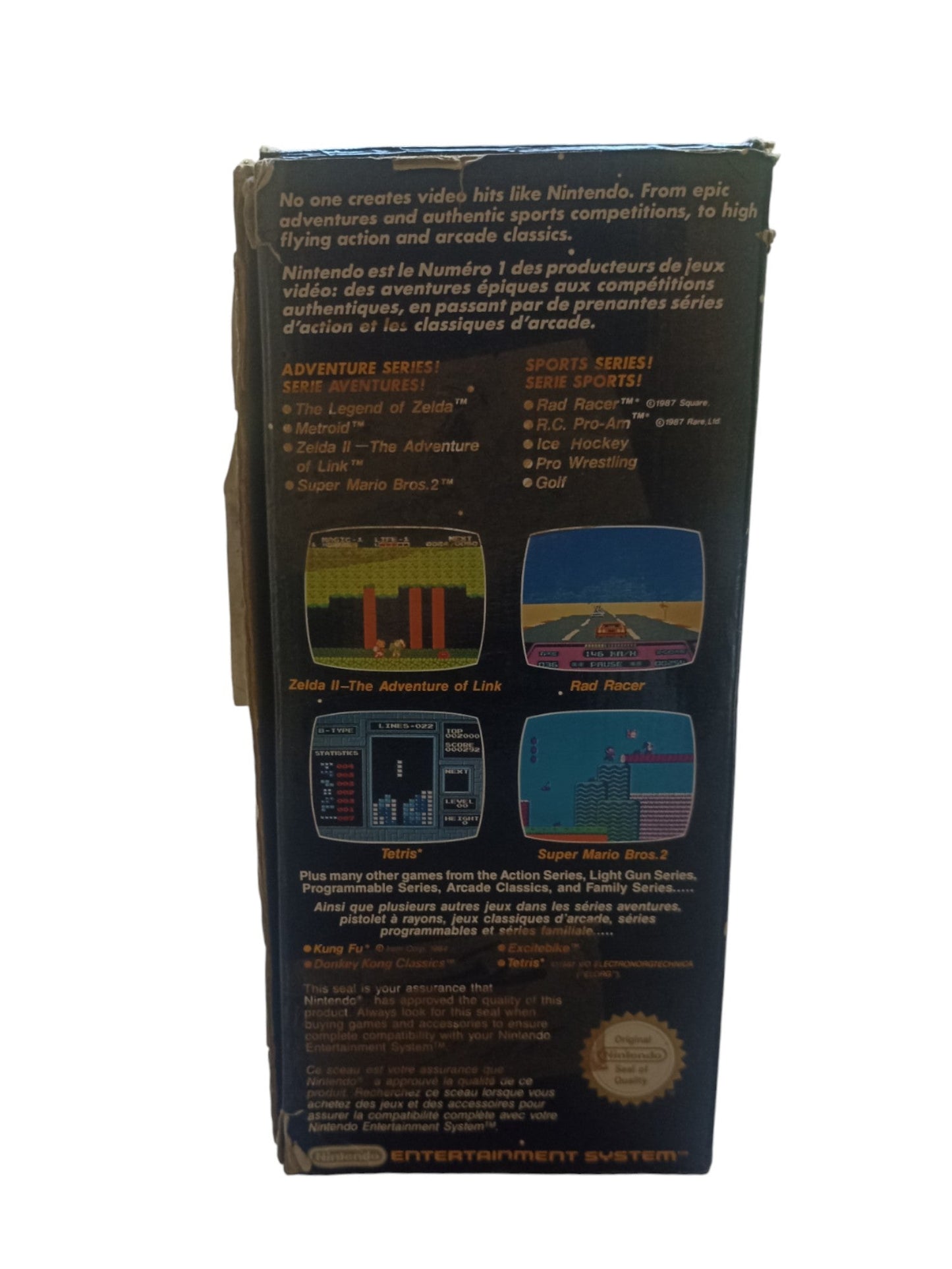 Nintendo Entertainment System (NES) – Action Set en boîte - Masaru