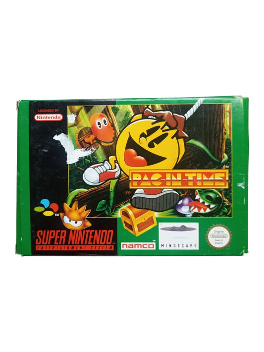 Pac - In - Time SNES – Complet en boîte avec notice - Masaru