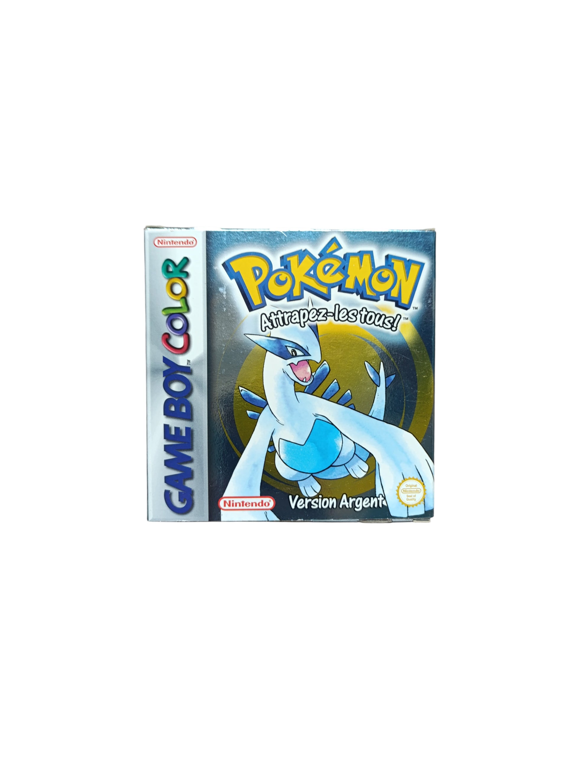 pokémon Version Argent sur Game Boy Color complet français version authentique testée fonctionnel