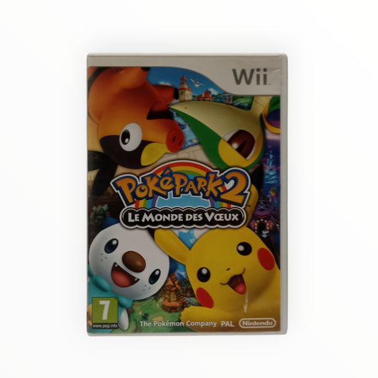 Jeu PokéPark 2 Le Monde des Vœux sur Nintendo Wii sans notice avec boîte et disque