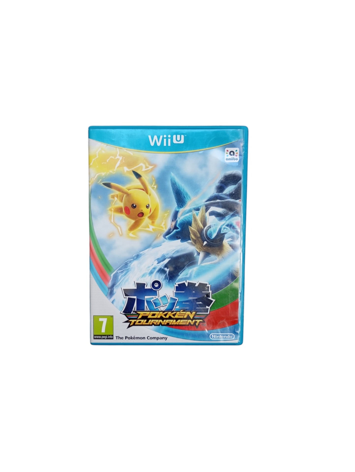 Pokkén Tournament Nintendo Wii U complet en boîte avec disque et notice