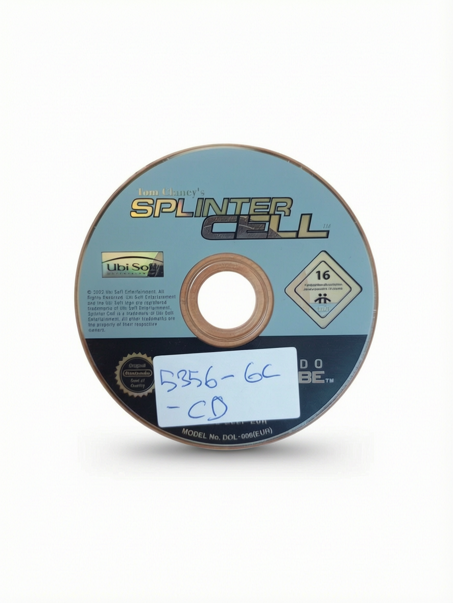 CD Splinter Cell GameCube