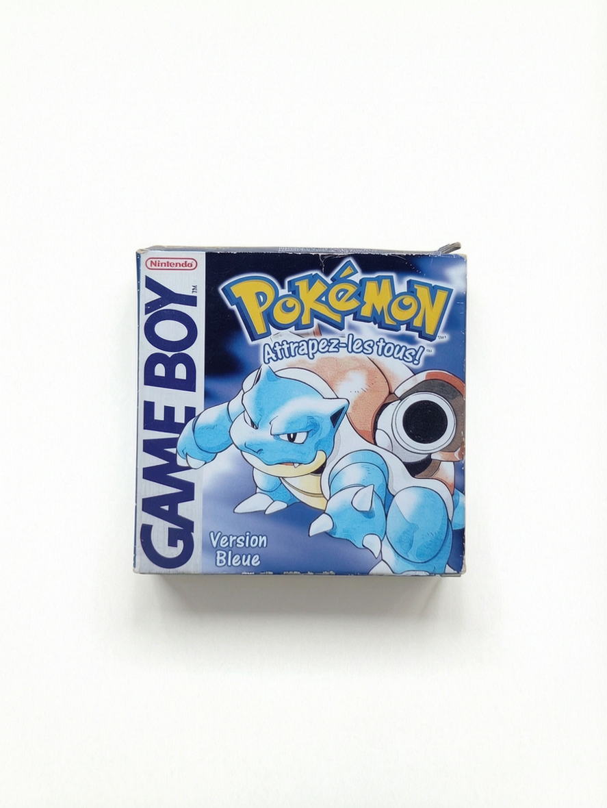 Pokémon Version Bleu en boîte FRA