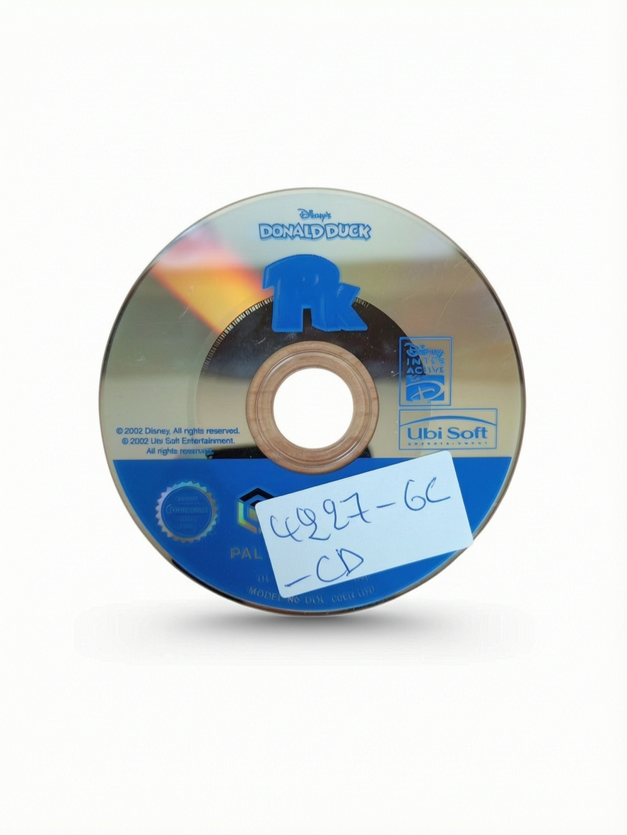 CD seul Donald Duck : Qui est PK ? GameCube