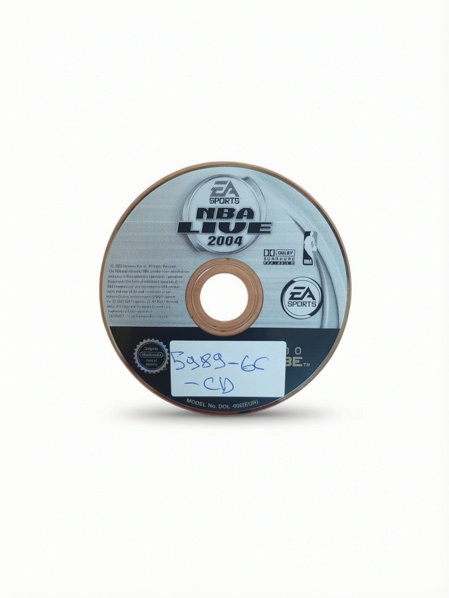 CD NBA LIVE 2004 GameCube