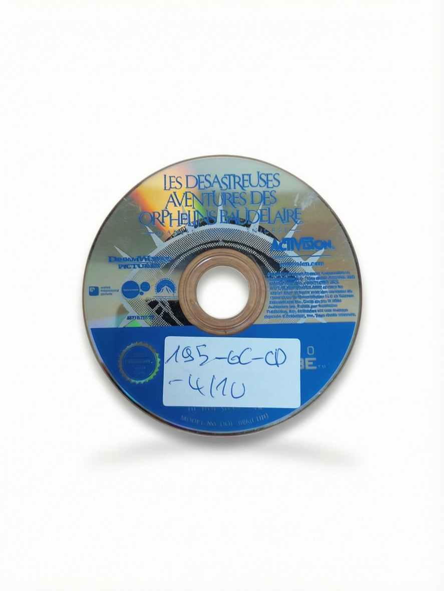 CD Les Désastreuses Aventures des Orphelins Baudelaire GameCube