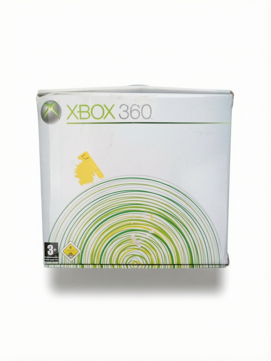 Console Xbox 360 en boîte