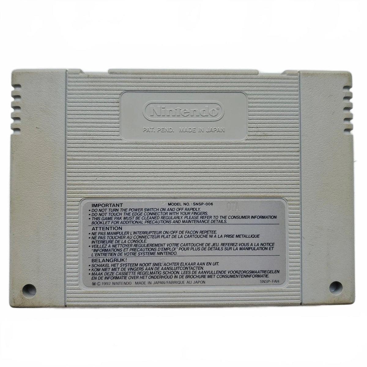 Street Fighter 2 Turbo Super Nintendo (SNES)