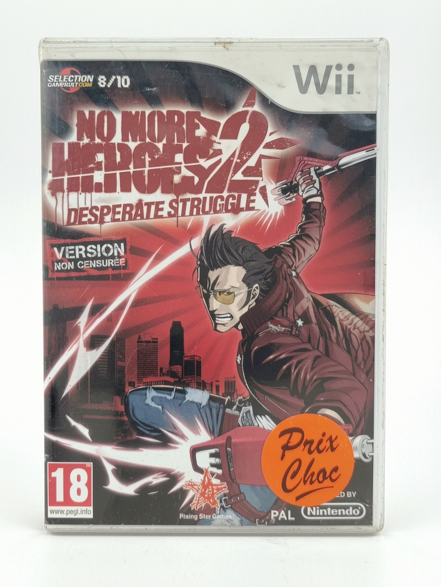 No More Heroes 2: Desperate Struggle – Nintendo Wii (Complet)
