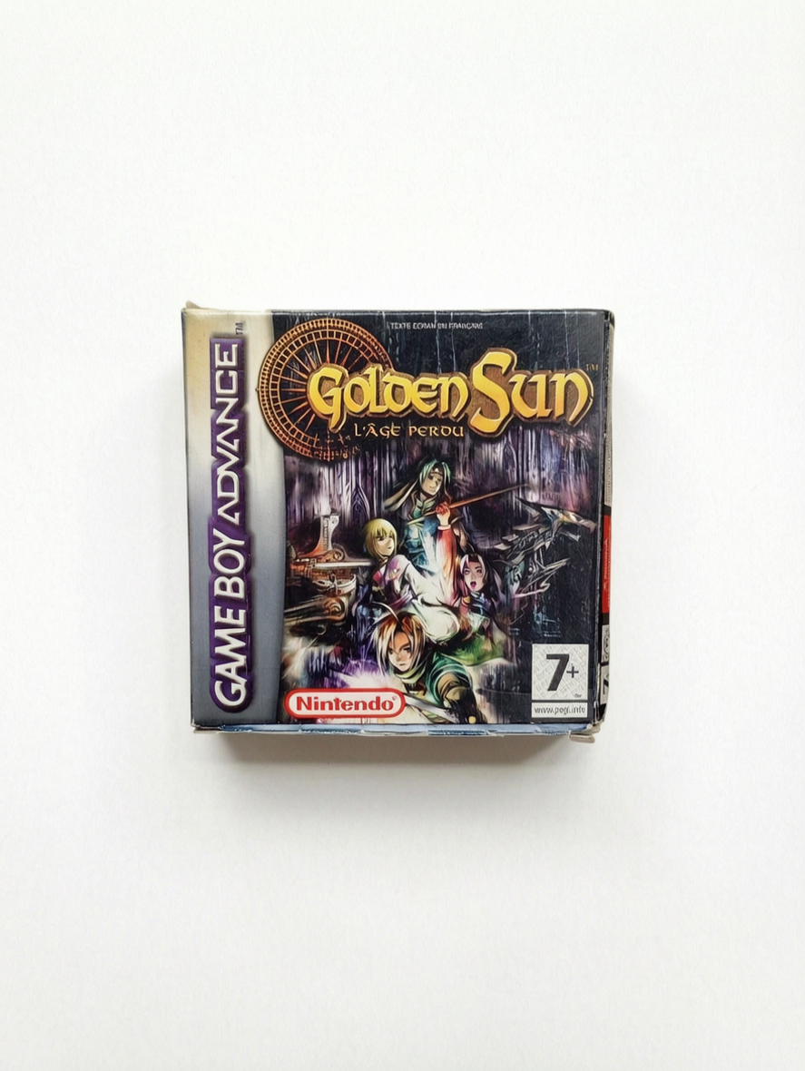 Golden Sun : L'âge perdu – Nintendo Game Boy Advance (Sans notice, boîte abîmée)