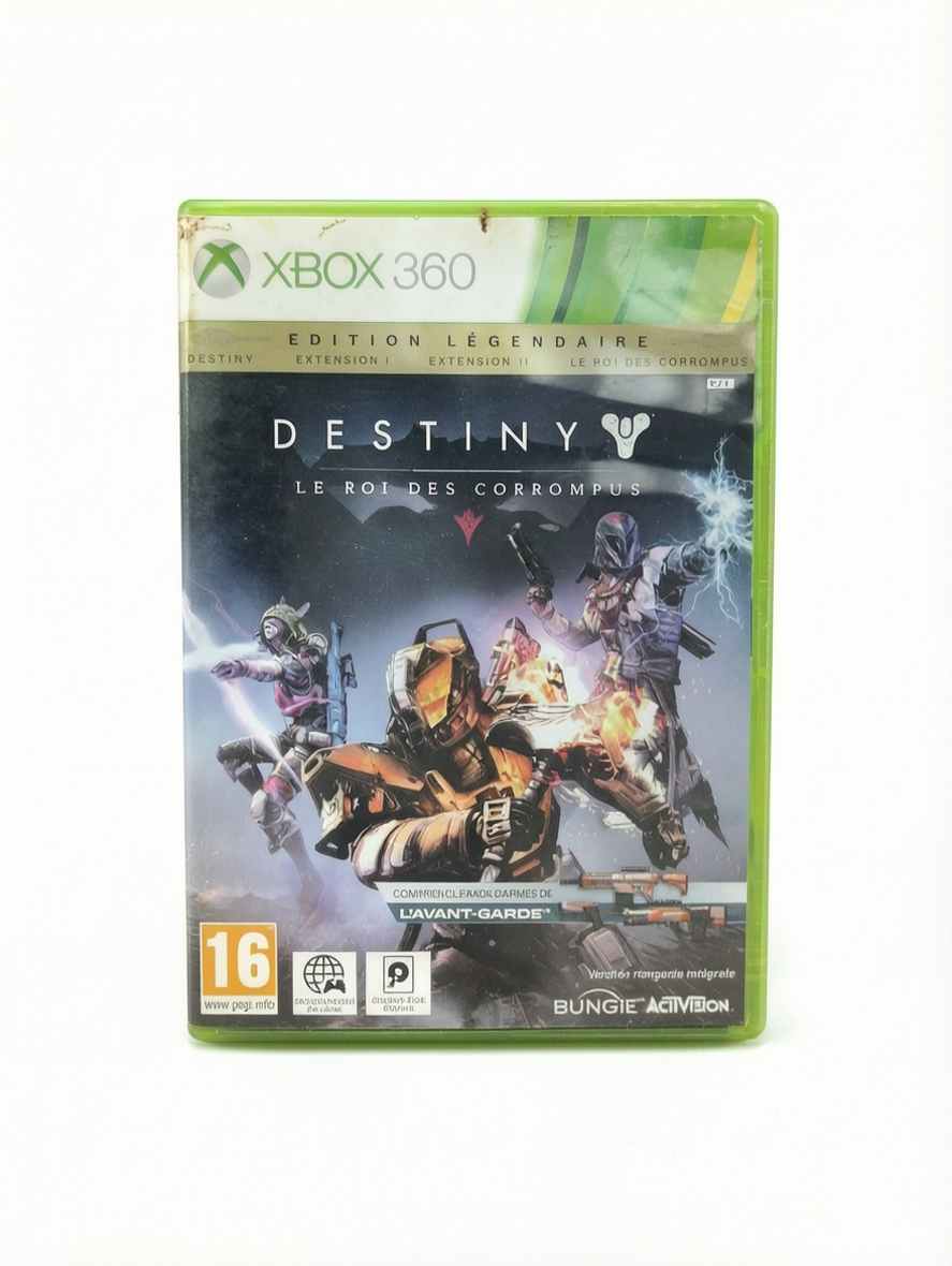 Destiny: Le Roi des Corrompus – Xbox 360 Édition Légendaire (Complet)