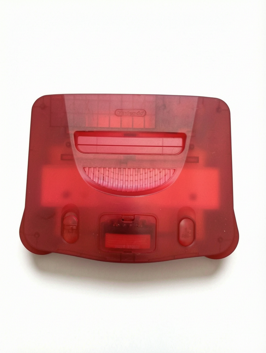 Console Nintendo 64 Edition Red en loose (sans boîte ni notice)