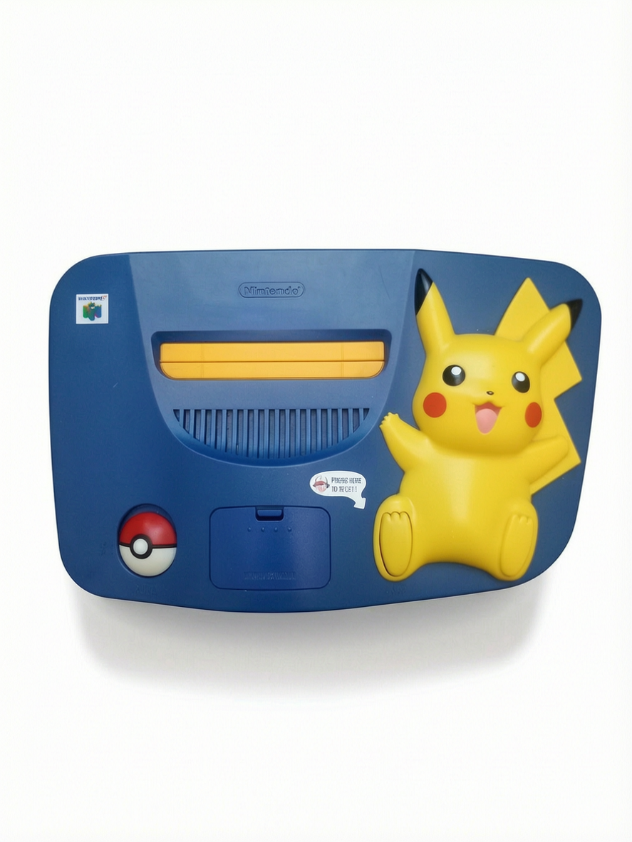 Nintendo 64 Édition Pikachu – Console collector Pokémon