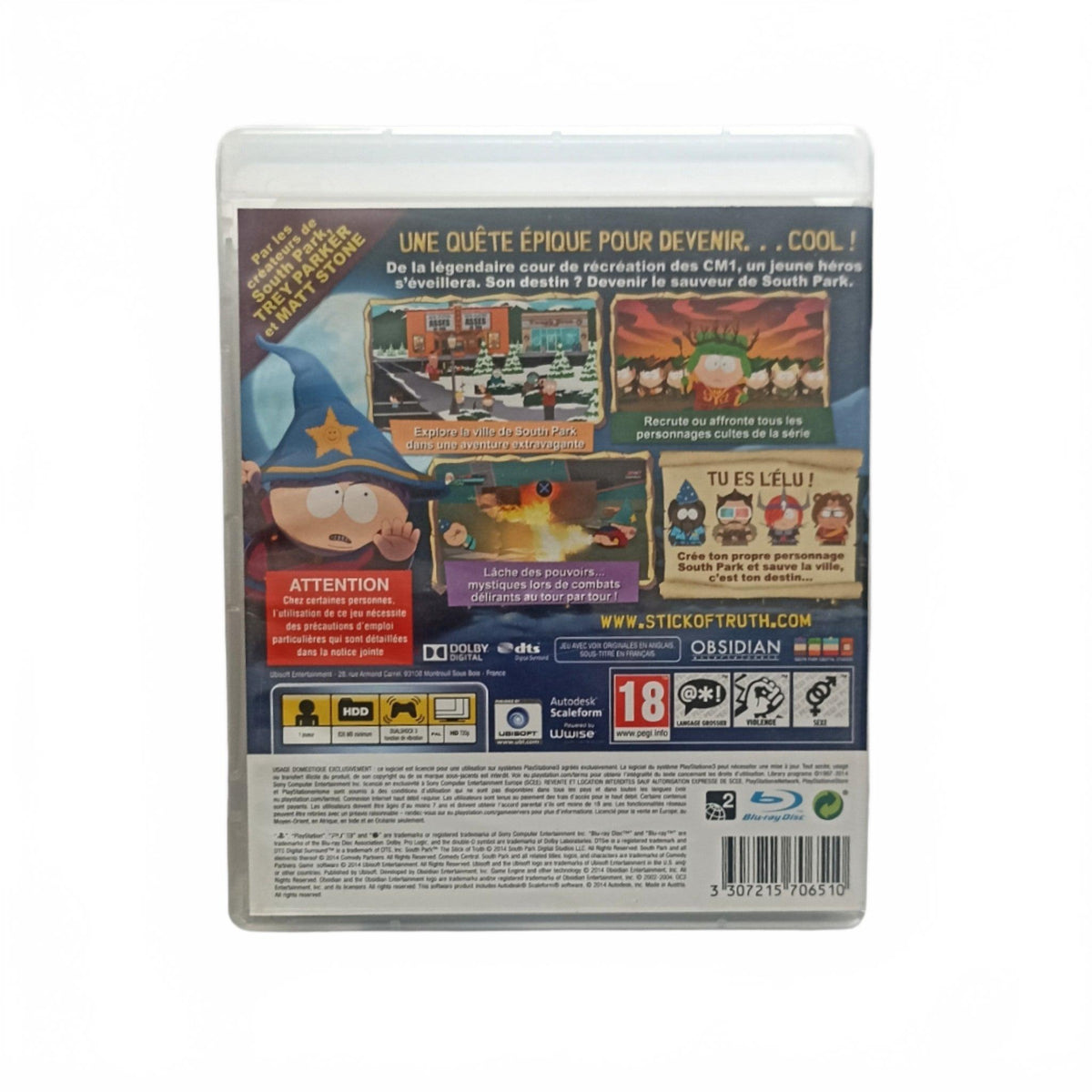 South Park: Le Bâton de la Vérité Playstation 3 (PS3)