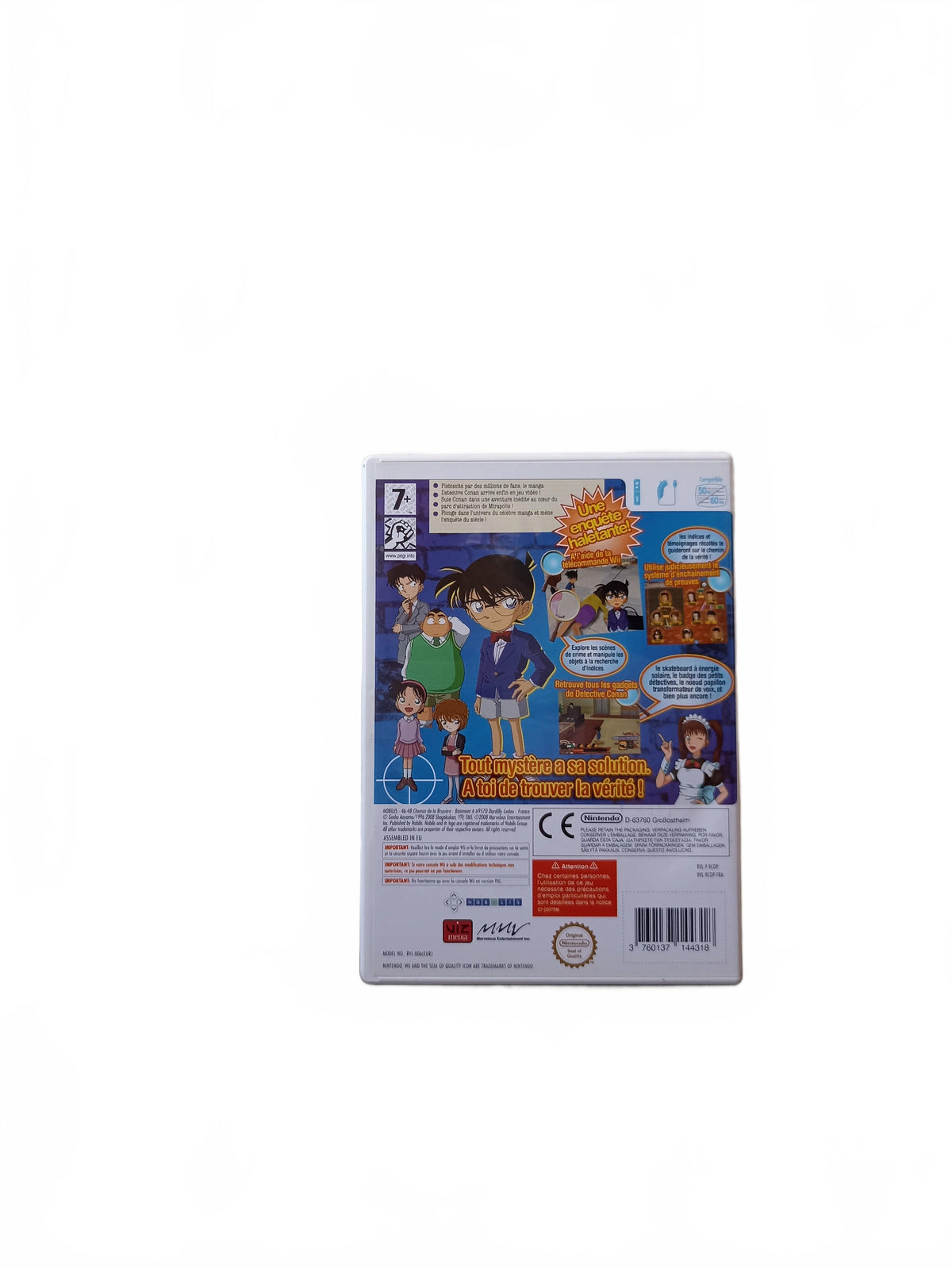 Détective Conan : Enquête à Mirapolis WII