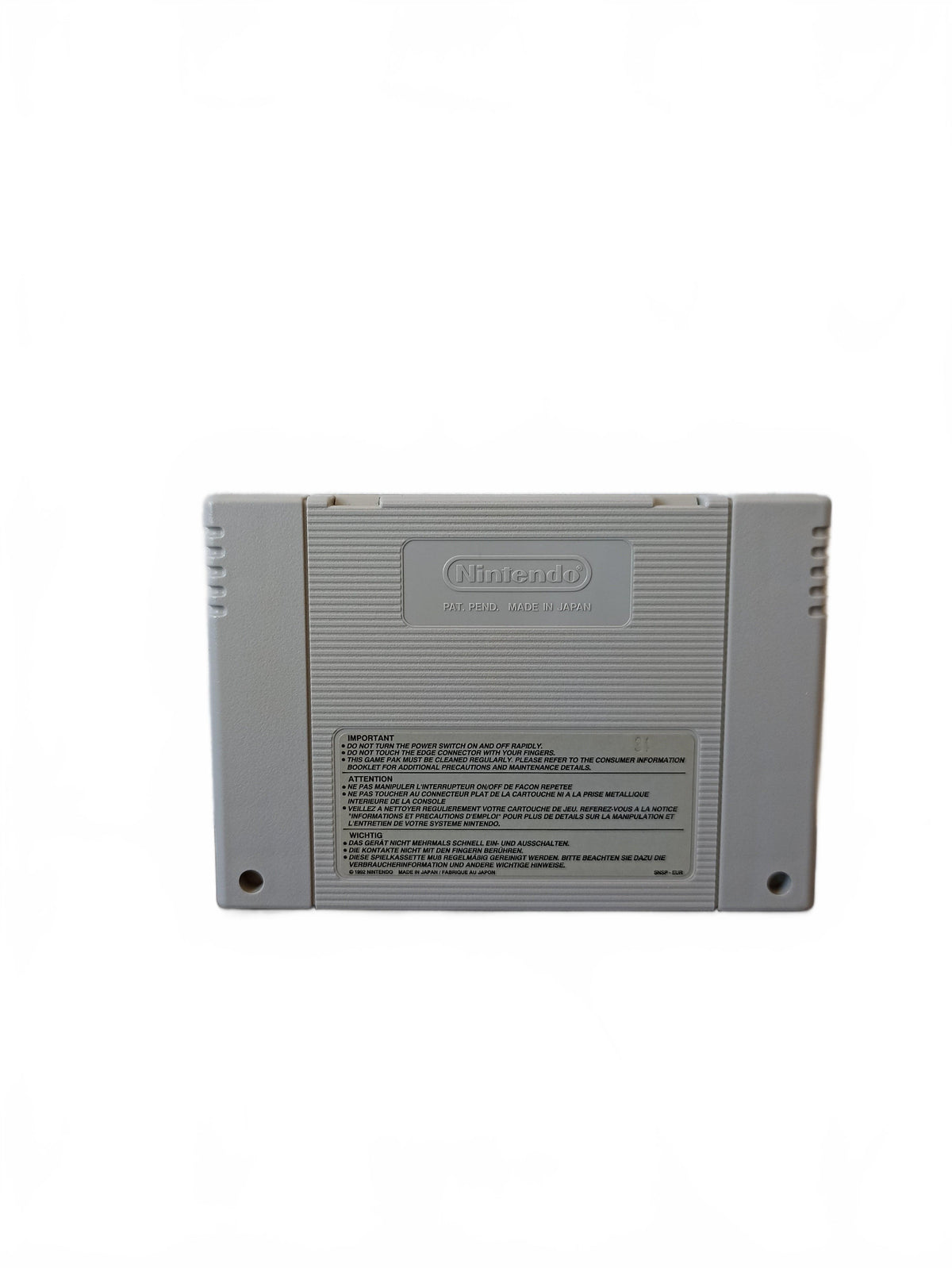 The incredible Hulk super nintendo (SNES)