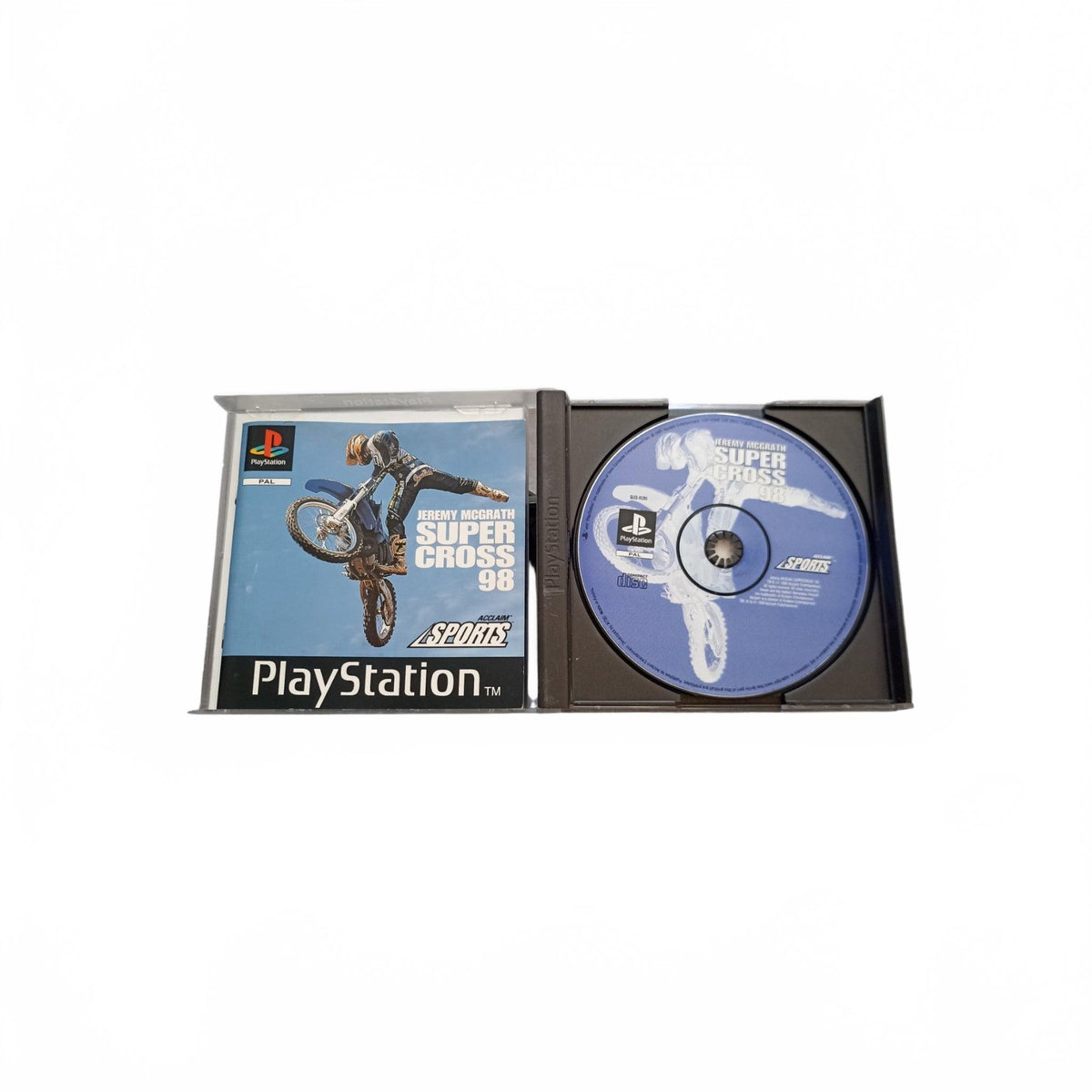 JEREMY MC GRATH SUPER CROSS 98 playstation 1 (PS1)