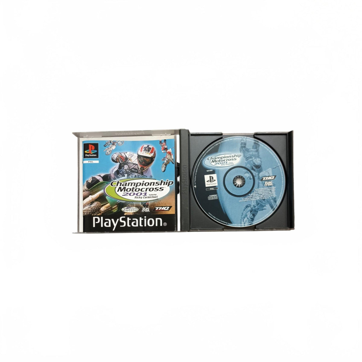 CHAMPIONSHIP MOTOCROSS 2001 Featuring Ricky Carmichael PlayStation 1 (PS1)
